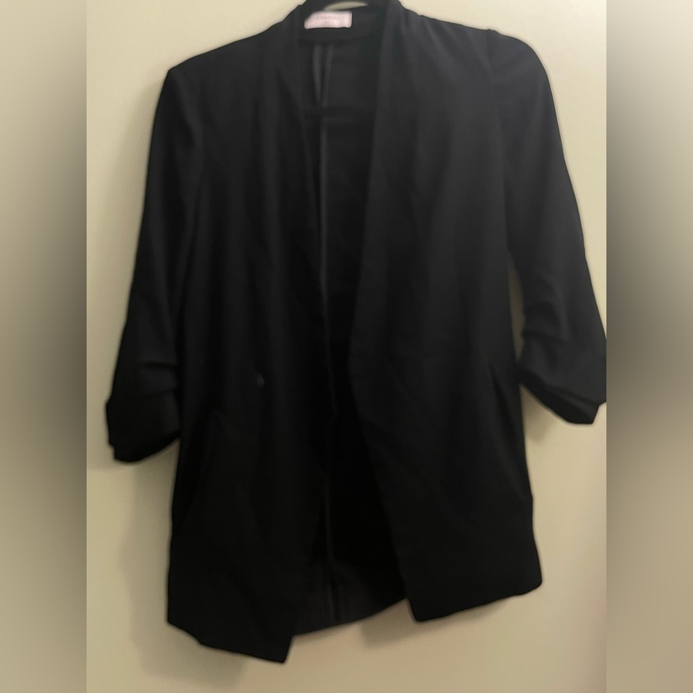 Womens Babaton Power Blazer Black 00